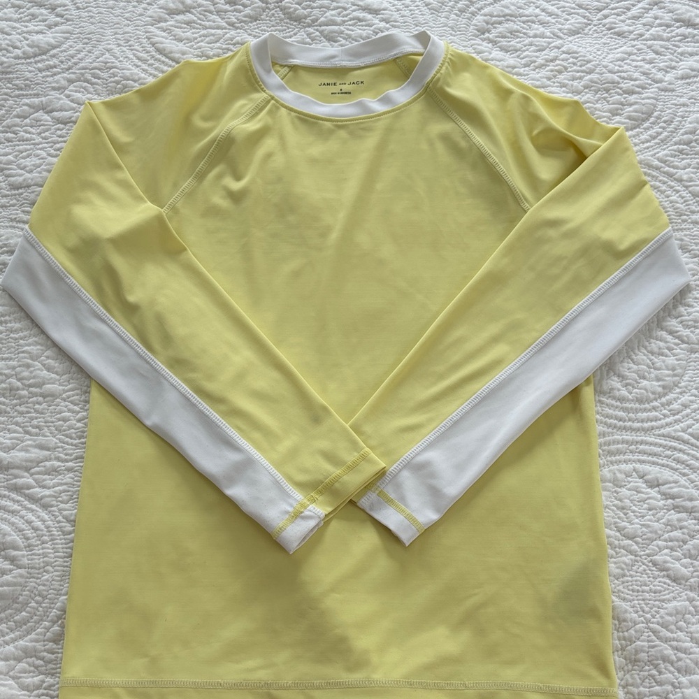Janie & Jack Long Sleeve Rash-guard